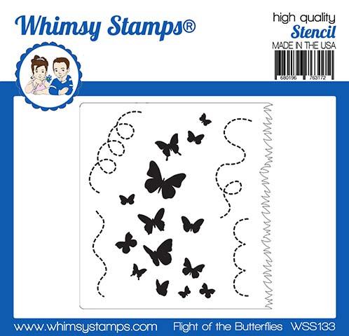 Flight of the Butterflies - Stencil