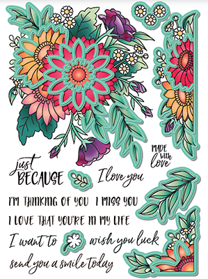 Crazy for Daisies - Die Set Crazy for Daisies - Die Set