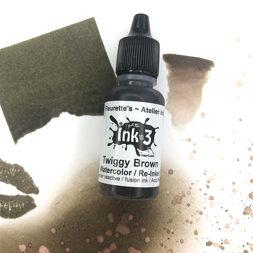Twiggy Brown - Atelier Watercolor ~ Artist Grade Fusion Ink