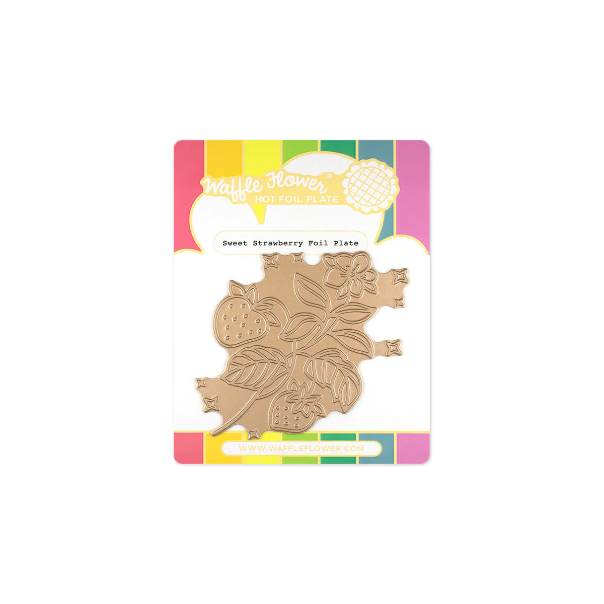 Sweet Strawberry - Foil Plate