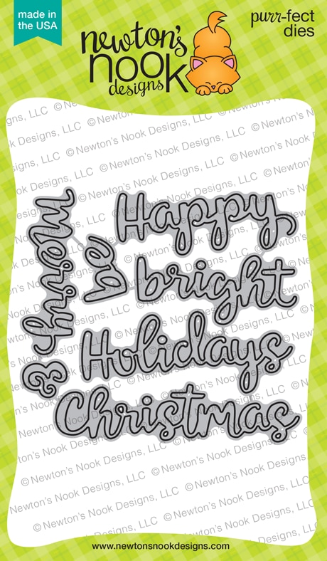 Holiday Greetings - Dies