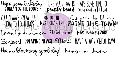 Around The Town Sentiment Set