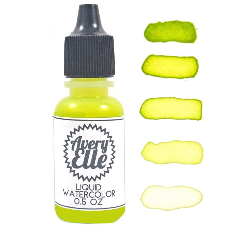 Lemon - Liquid Watercolor - Avery Elle