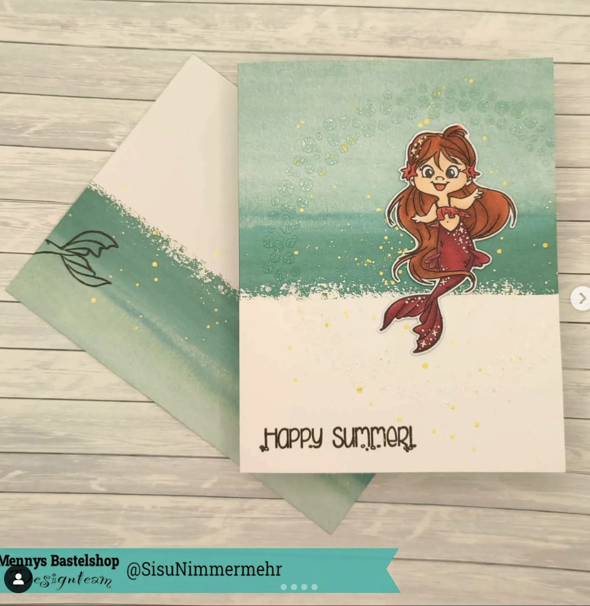 Mermaid und Crackle Paste