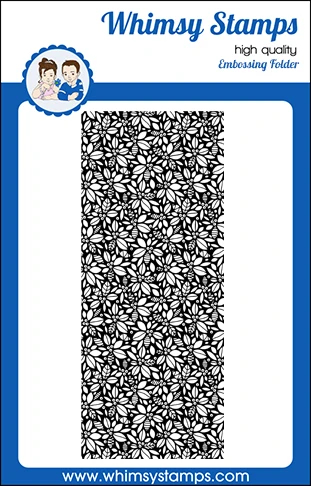 Holly - Slimline Embossing Folder - Whimsy