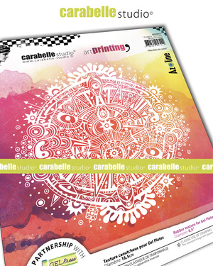 Sun Mandala by Azoline - Art Printing Round