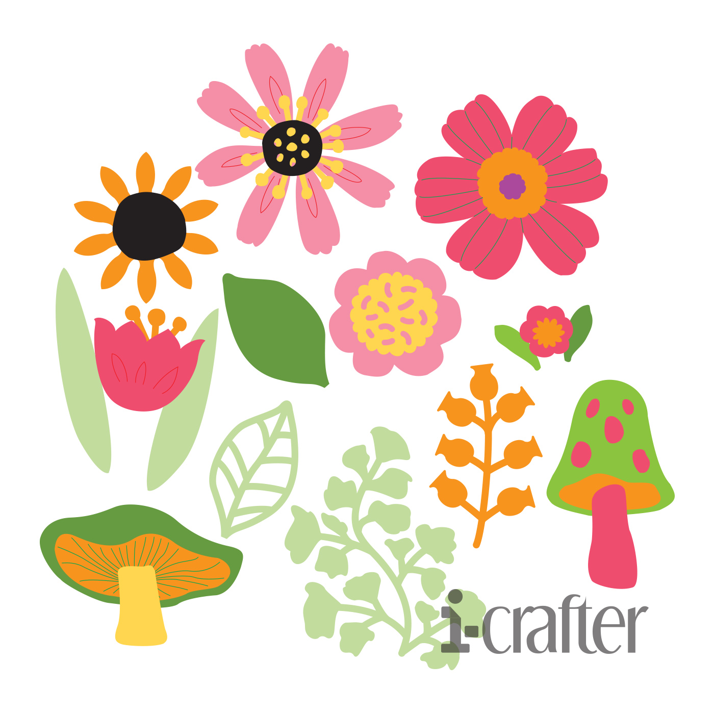 Floral Garden - Die Set Floral Garden - Die Set