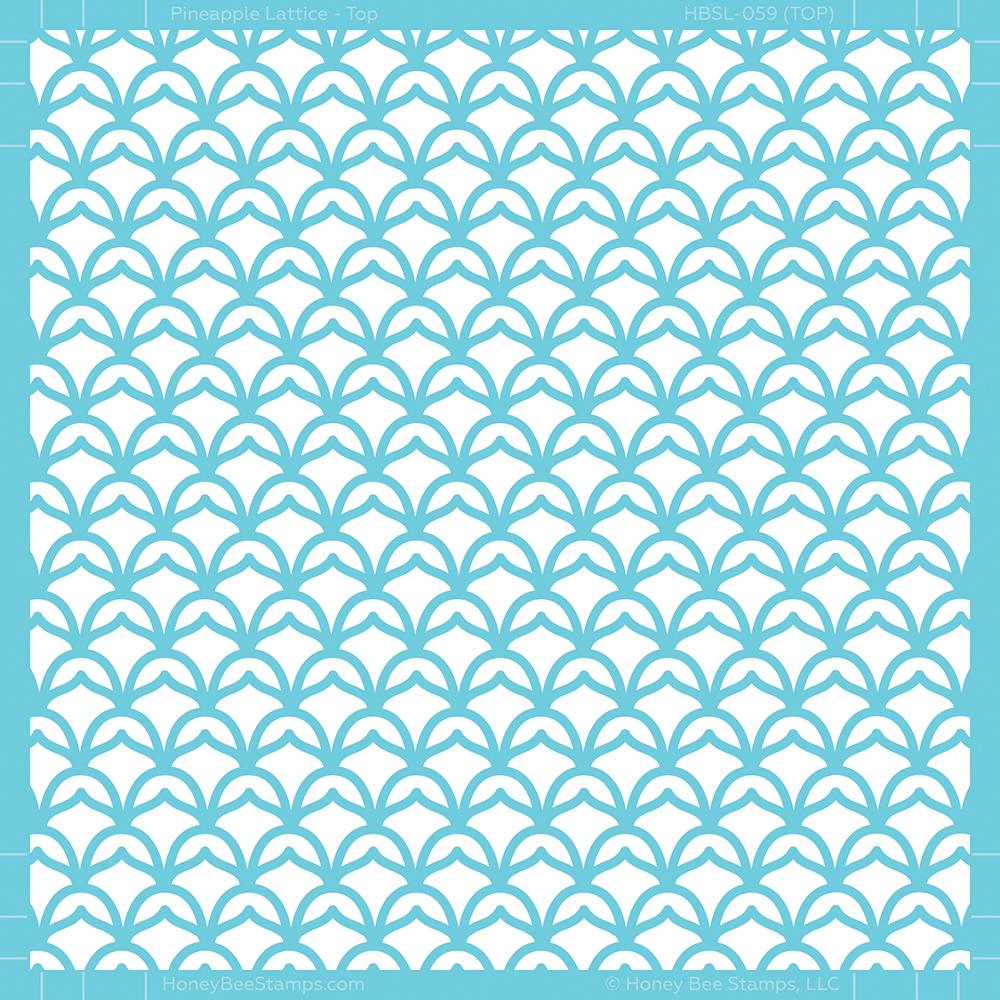 Pineapple Lattice - Set of 2