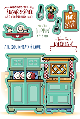 Country Kitchen - Pocket Pals - Die Set Country Kitchen - Pocket Pals - Die Set