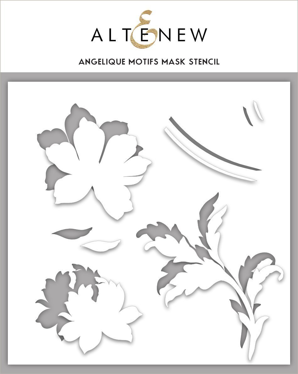 Angelique Motifs Mask - Stencil