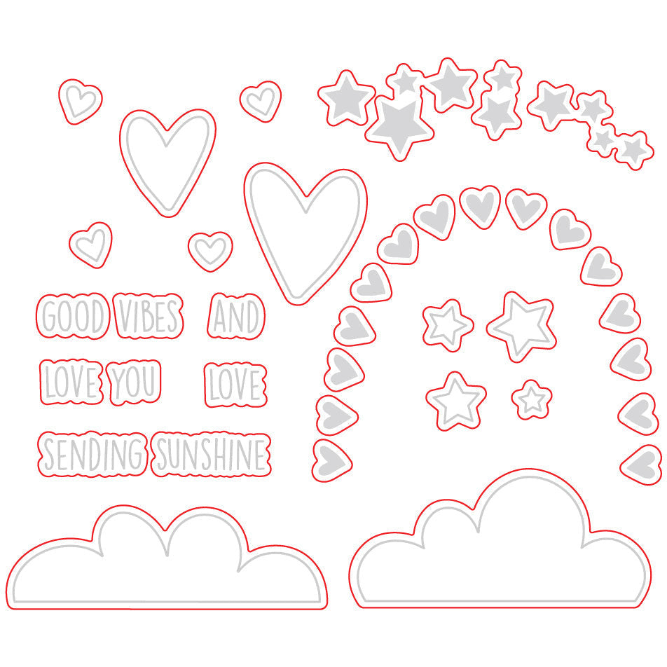 Rainbow Dreams - Honey Cuts Rainbow Dreams - Honey Cuts