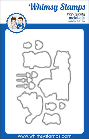 Thinking of Mew Outlines - Die Set