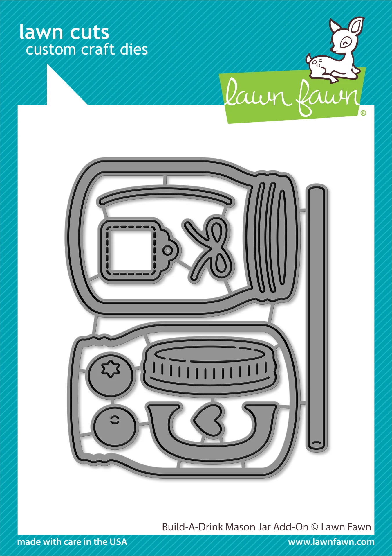 Build-A-Drink Mason Jar Add-On - Lawn Cuts