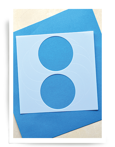 Circle Burst - Stencil Set