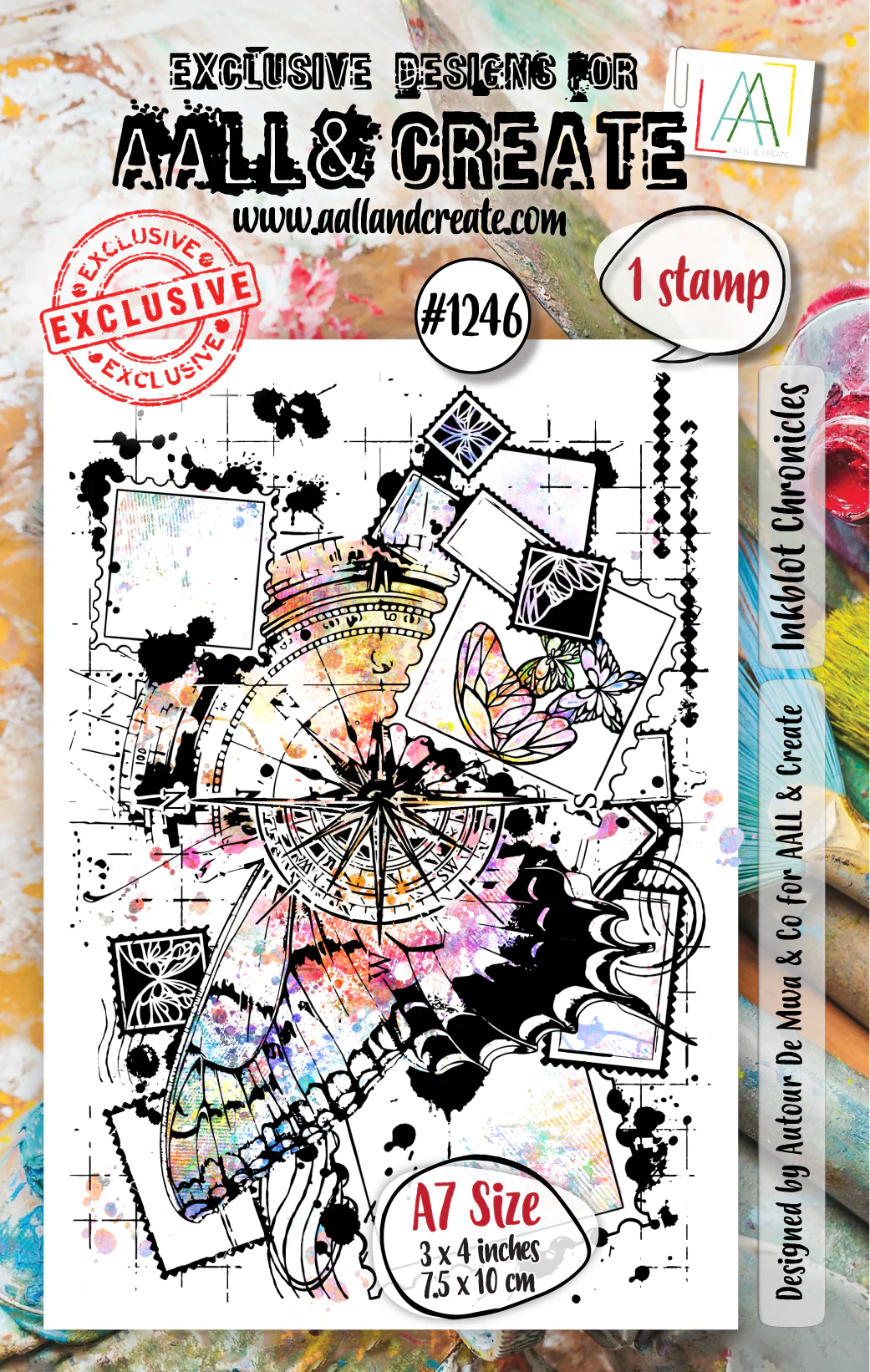 Inkblot Chronicles - #1246 - A7 Stamp Set Inkblot Chronicles - #1246 - A7 Stamp Set