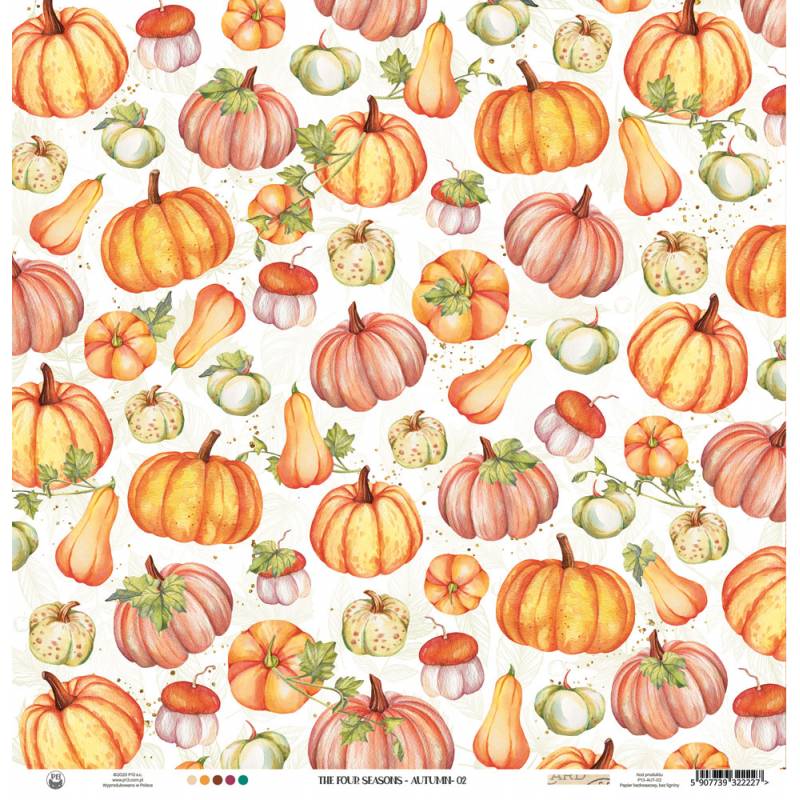 Paper 02 - 12"x12" - The Four Seasons - Autumn