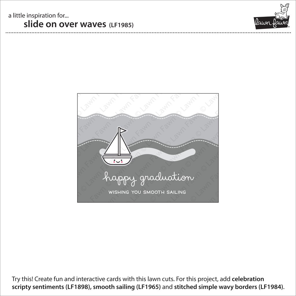 Slide on Over Waves - lawn cuts
