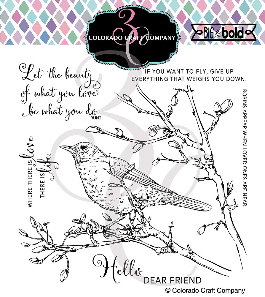 Dear Friend Robin - Big & Bold Dear Friend Robin - Big & Bold