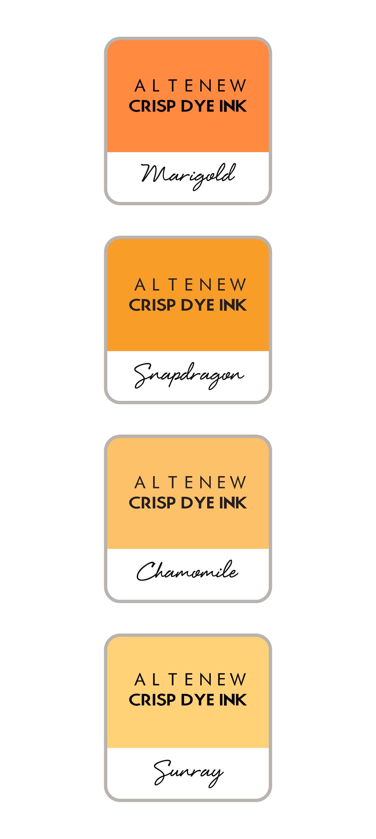 Golden Sunset - Mini Cube Set