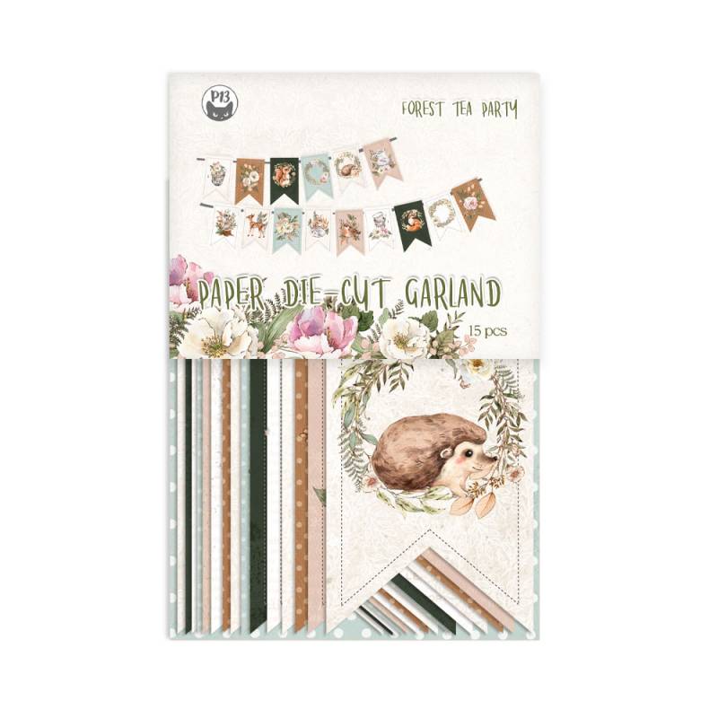 Banner / Die Cut - Forest Tea Party