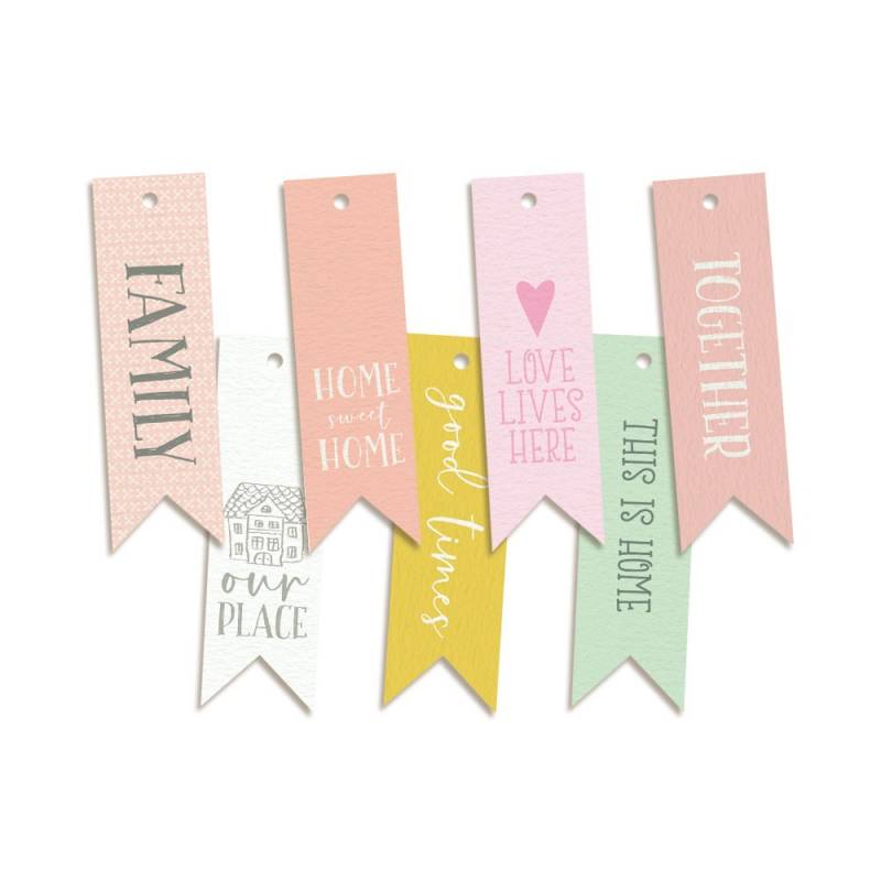 Decorative Tags 02 - We are Family