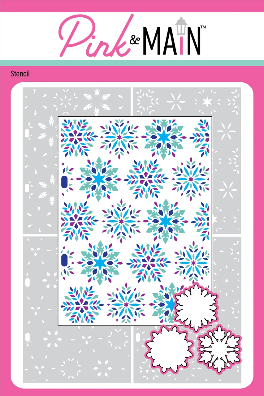 Layering Snowflakes - Dies & Stencils Layering Snowflakes - Dies & Stencils