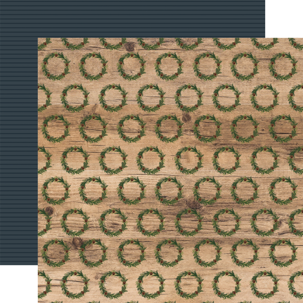 Winter Wreaths - Let it Snow - Carta Bella Winter Wreaths - Let it Snow - Carta Bella