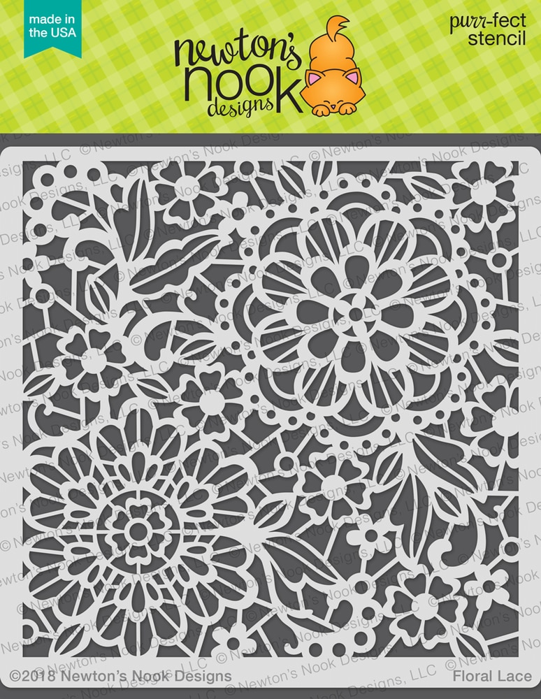 Floral Lace - Stencil