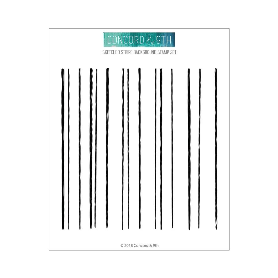 Sketched Stripes Background