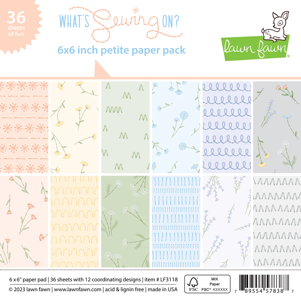 What's Sewing On? - Petite Paper Pack