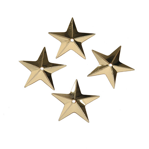 Gold - Star - Sequin