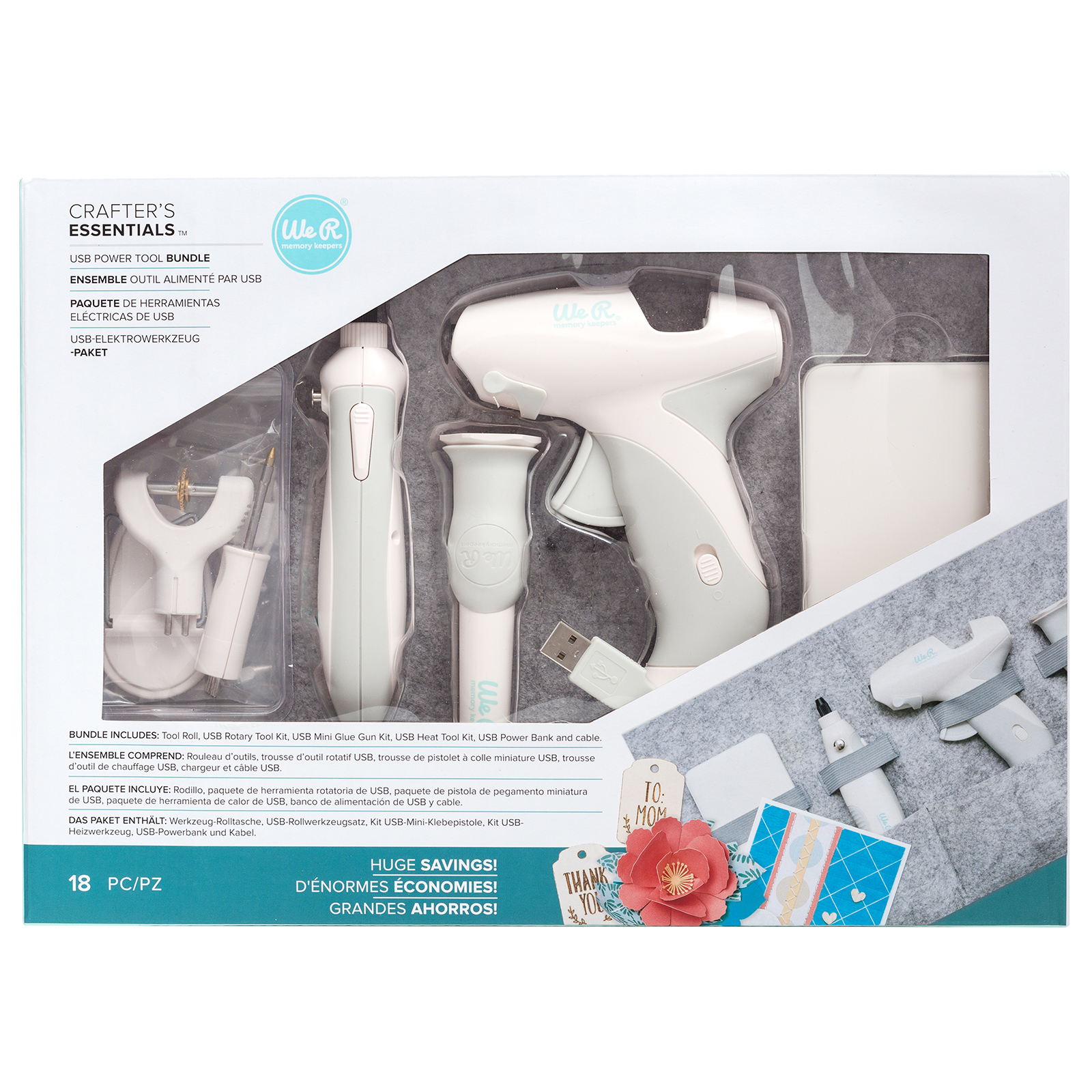 USB Power Tool Roll - We R Memory Keepers USB Power Tool Roll - We R Memory Keepers