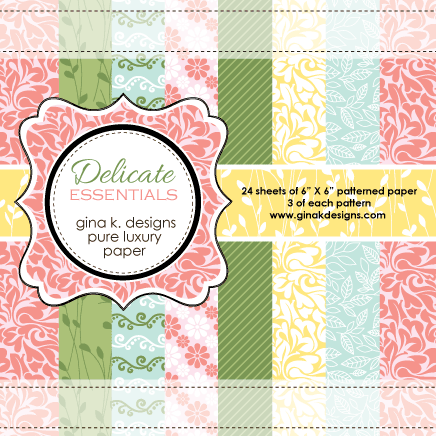 Delicate Essentials - GKD Patterned Paper