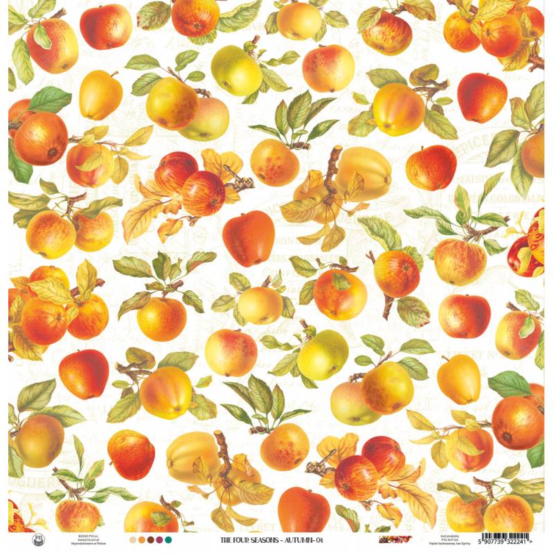 Paper 04 - 12"x12" - The Four Seasons - Autumn