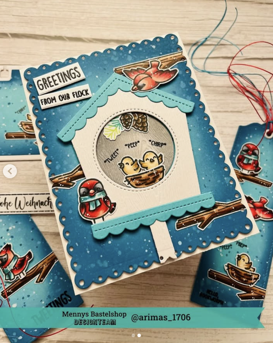 Magic Iris Bird House Magic Iris Bird House