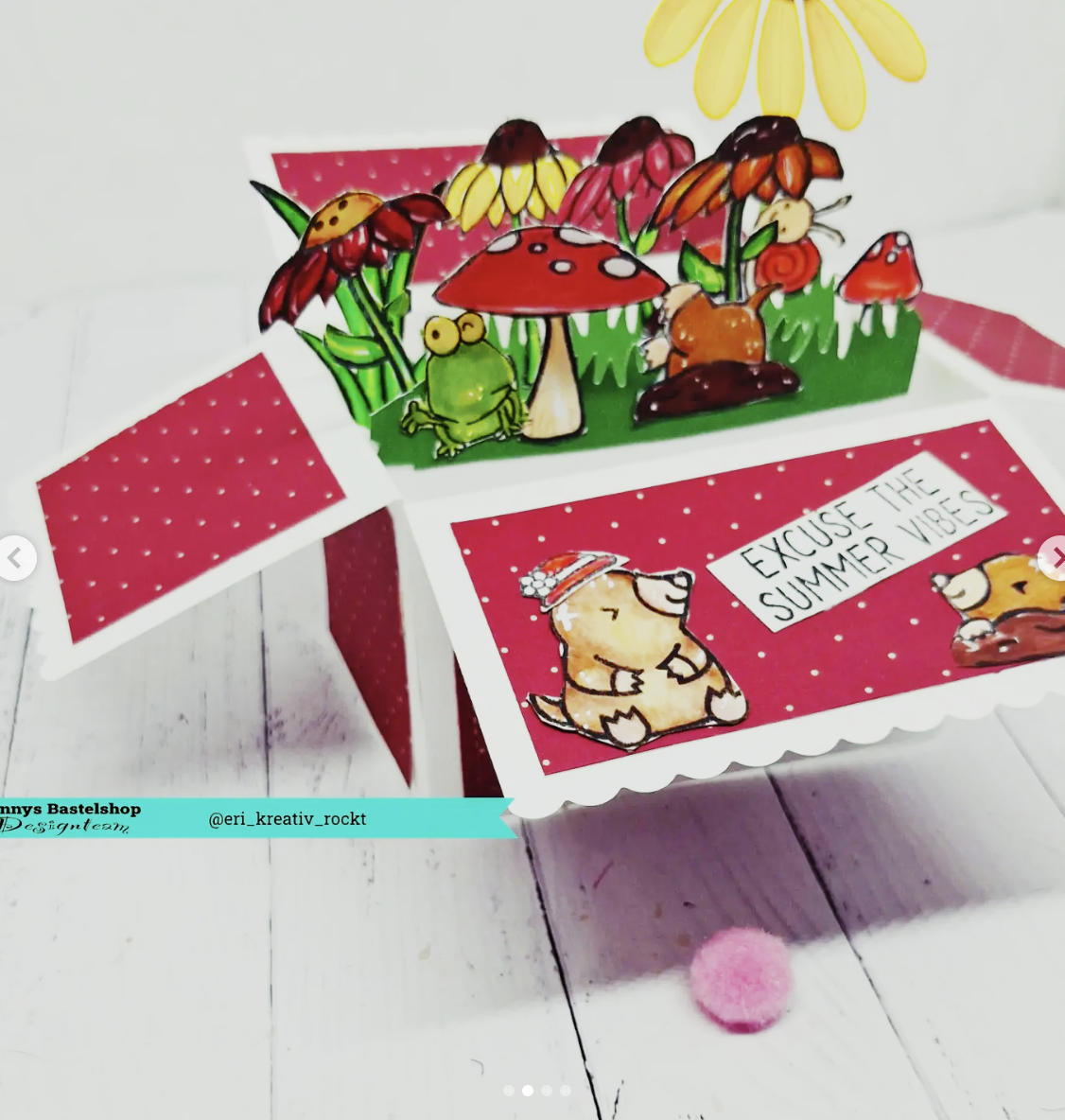 Scalloped Pop up Box