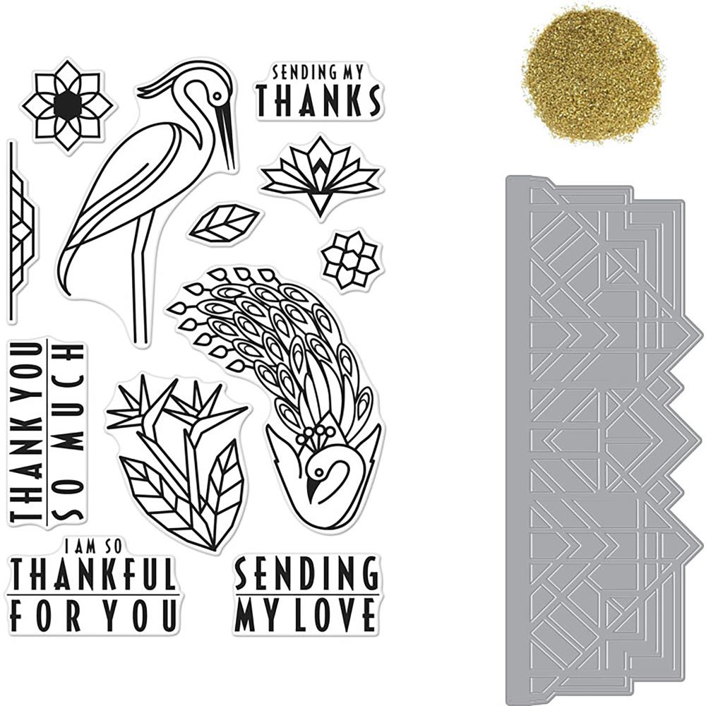 Thank You Kit - Hero Arts Art Deco