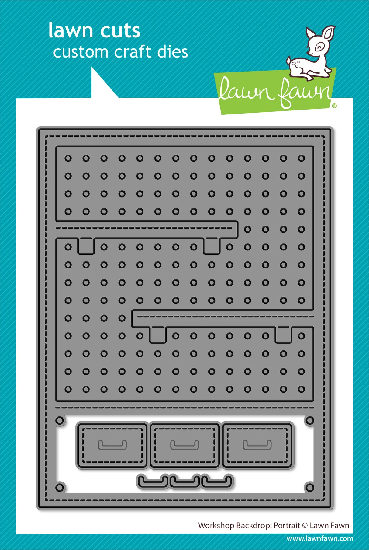 Workshop Backdrop: Portrait - Lawn Cuts 