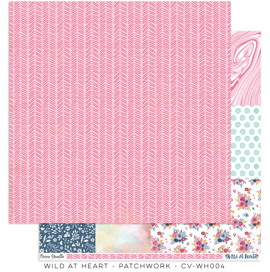 Patchwork - Paper - Wild At Heart Patchwork - Paper - Wild At Heart