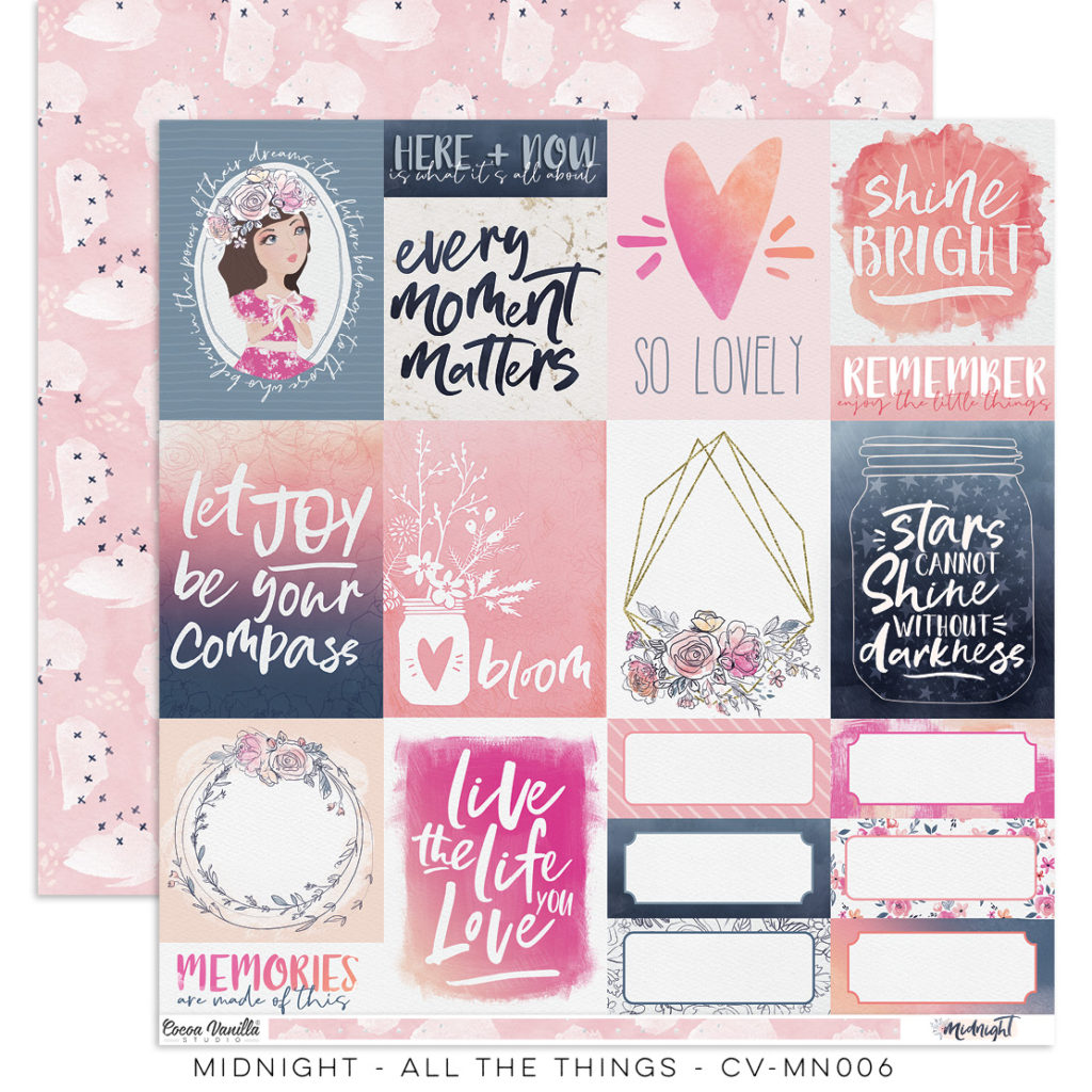 All The Things - Paper - Midnight All The Things - Paper - Midnight