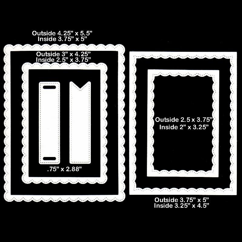 Fancy Frames Rectangle - Dies Fancy Frames Rectangle - Dies