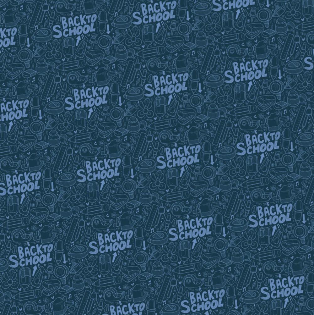 Back To School - Elizabeth Craft Designs - 12"x12" Back To School - Elizabeth Craft Designs - 12"x12"