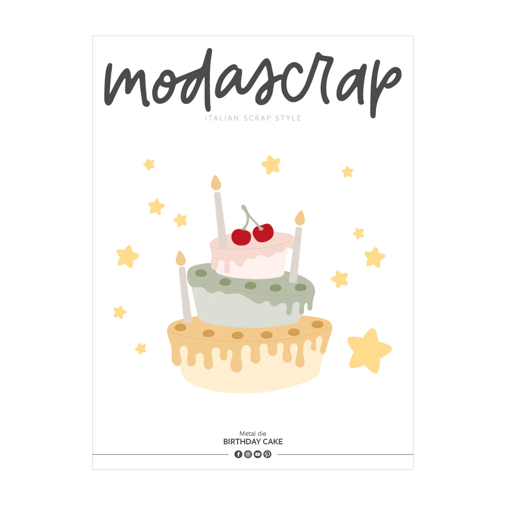 Birthday Cake - Modascrap Birthday Cake - Modascrap