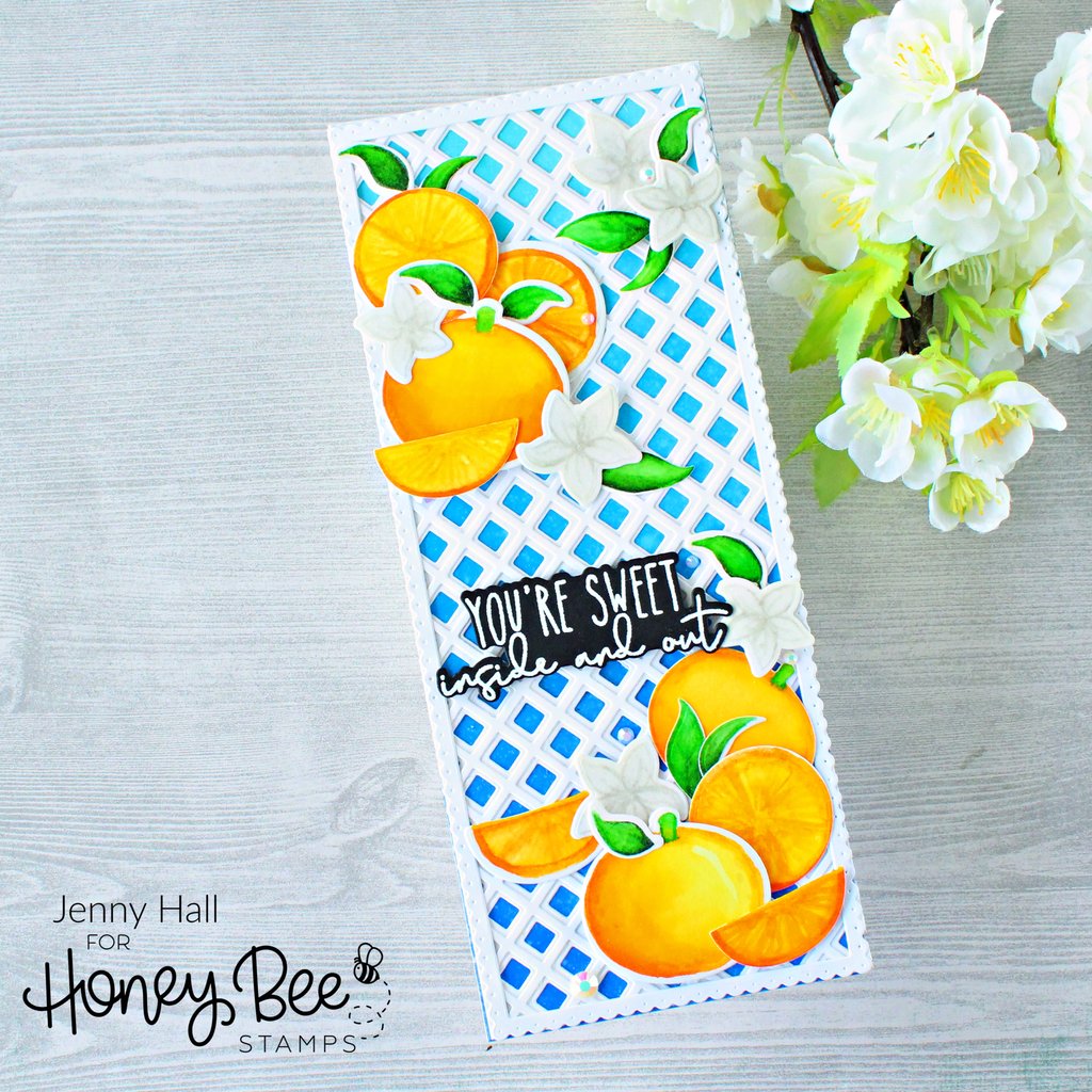 Garden Lattice Cover Plate - Top - Honey Cuts