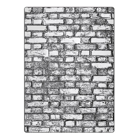 Brickwork Large - 3-D Texture Fades Embossing Folder by Tim Holtz