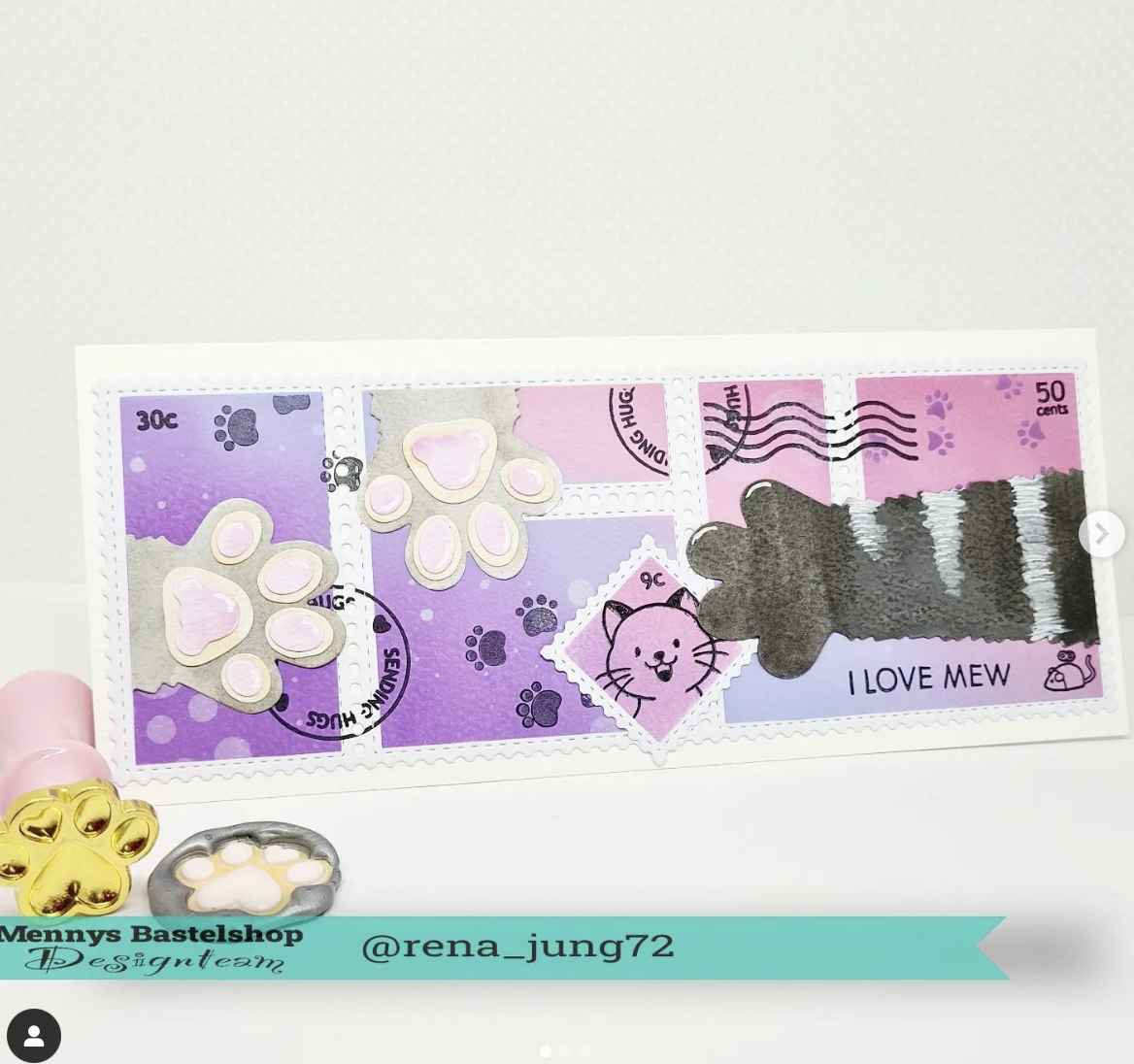 Postage Collage und Paws Up Postage Collage und Paws Up