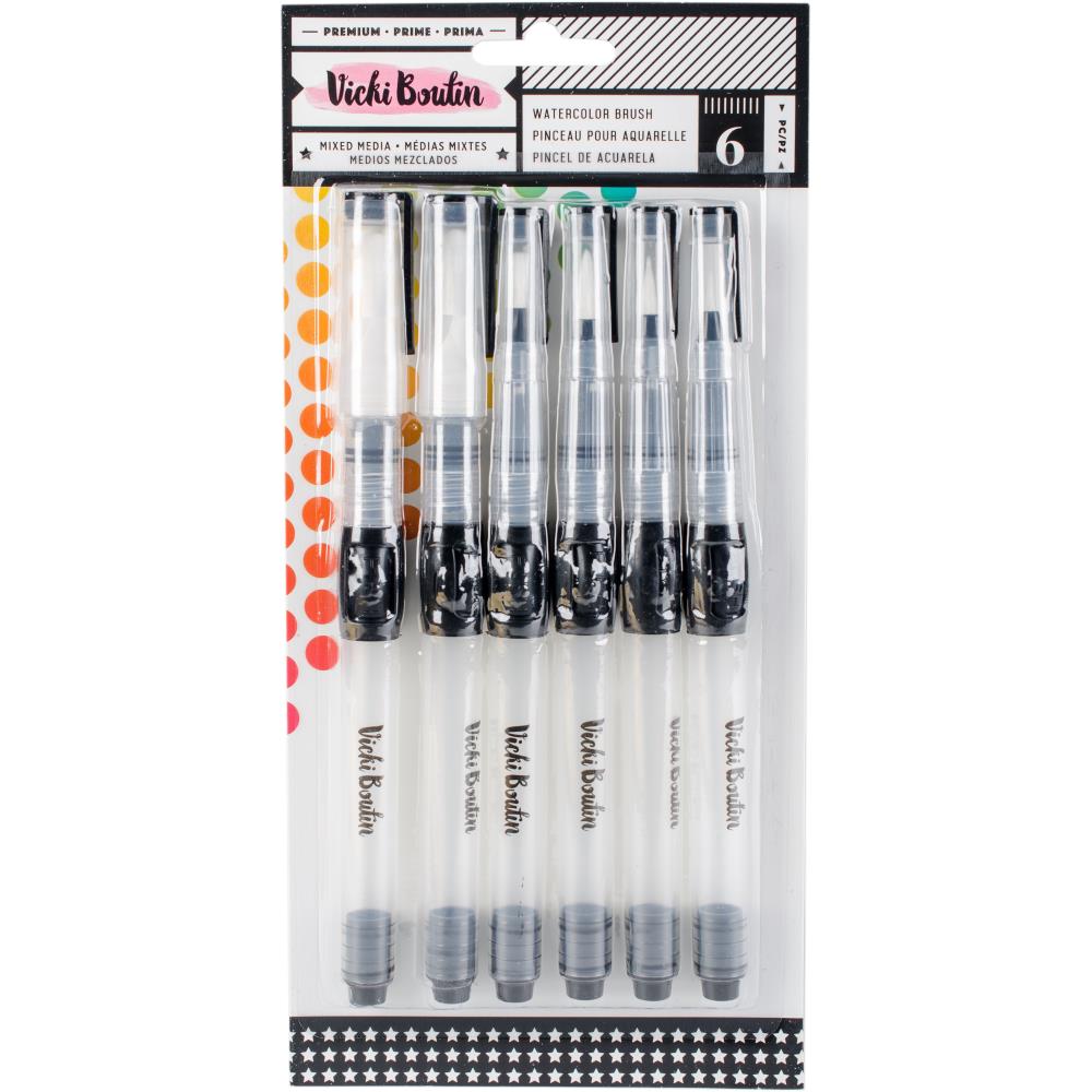Watercolor Brushes - Vicki Boutin Mixed Media