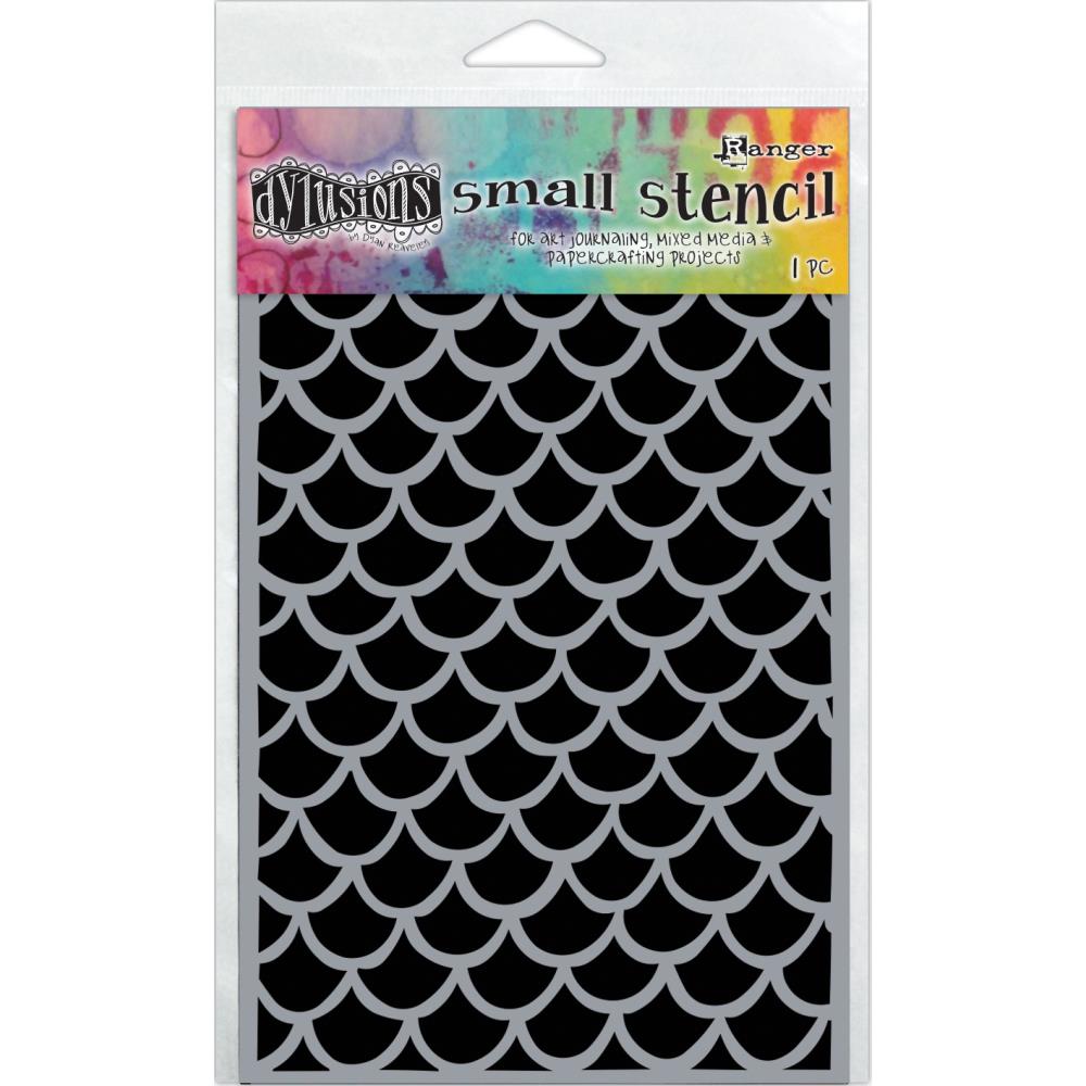 Fishtails - 5"X8" - Dyan Reaveley's Dylusions Stencils