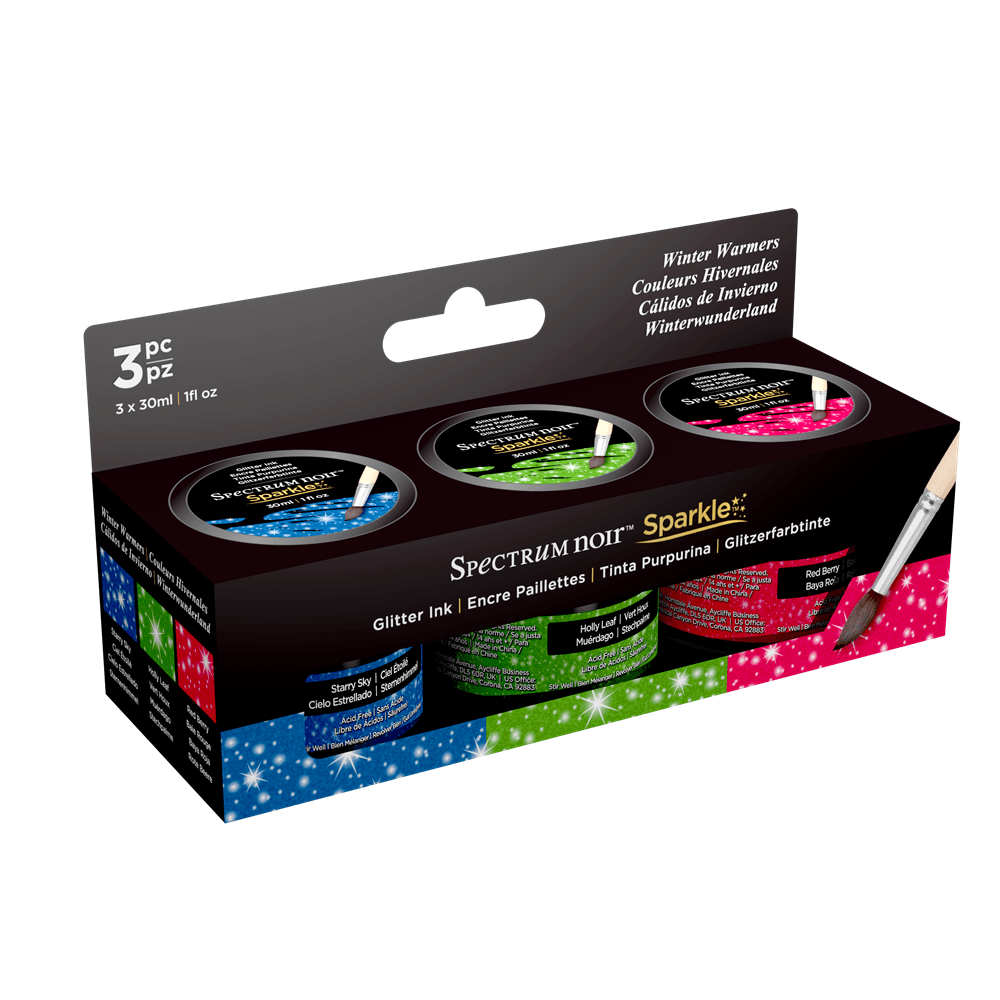 Winter Warmers - Sparkle Sparkle Liquid Ink - Spectrum Noir Winter Warmers - Sparkle Sparkle Liquid Ink - Spectrum Noir