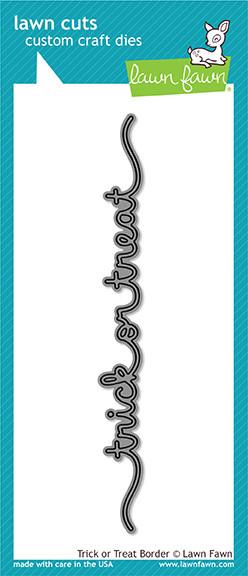 Trick or Treat Border- lawn cuts Trick or Treat Border- lawn cuts